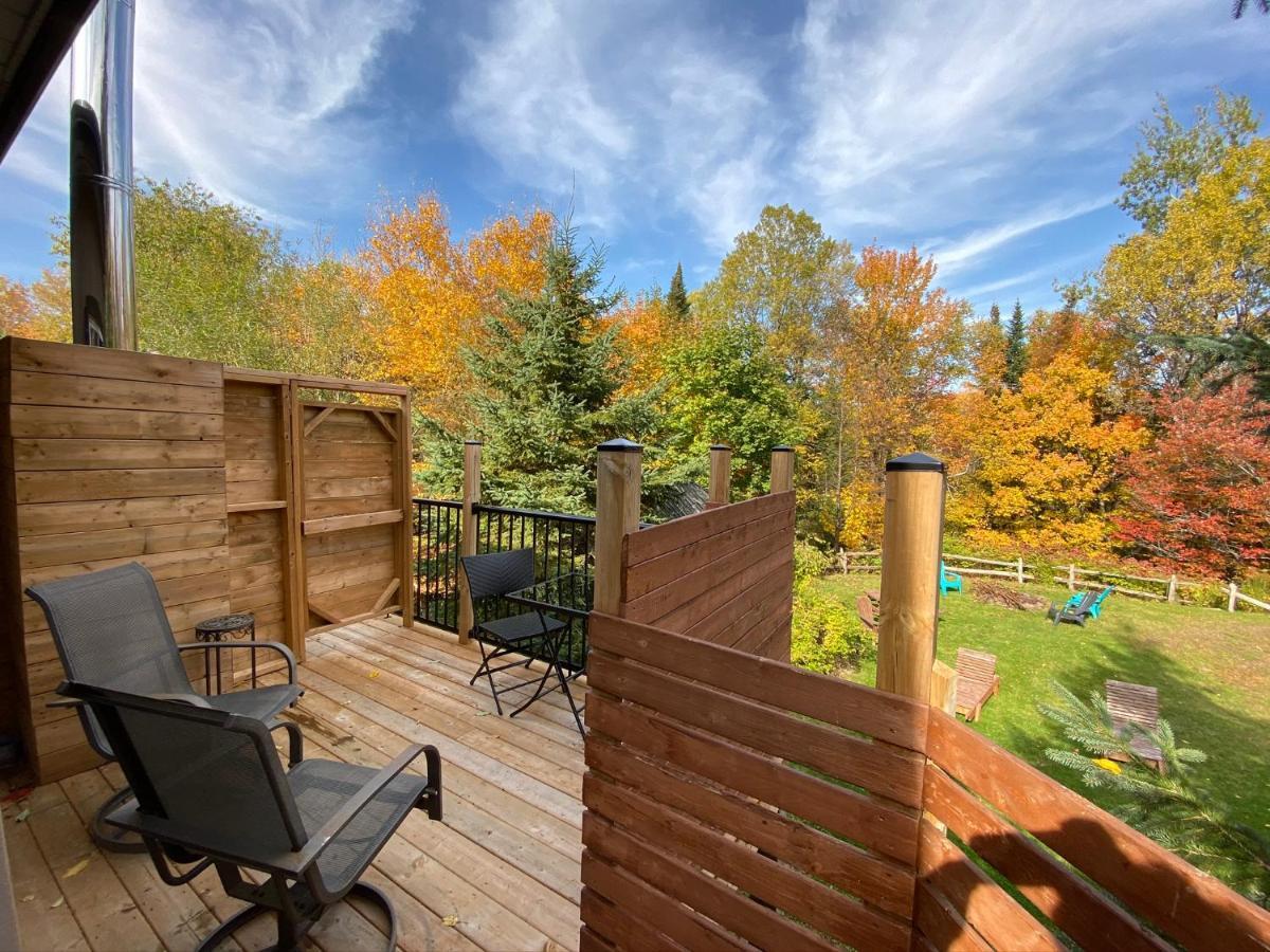 Chalets et Studios Le Vent Du Nord Lac-Supérieur Extérieur photo